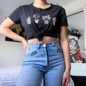 succulent print t shirt